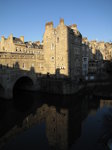 SX01007 Pulteney bridge, Bath weirs in river Avon.jpg